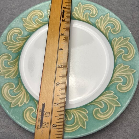 Corelle Palazzo Plumes Luncheon Salad Plates 8.5" - Picture 6 of 11